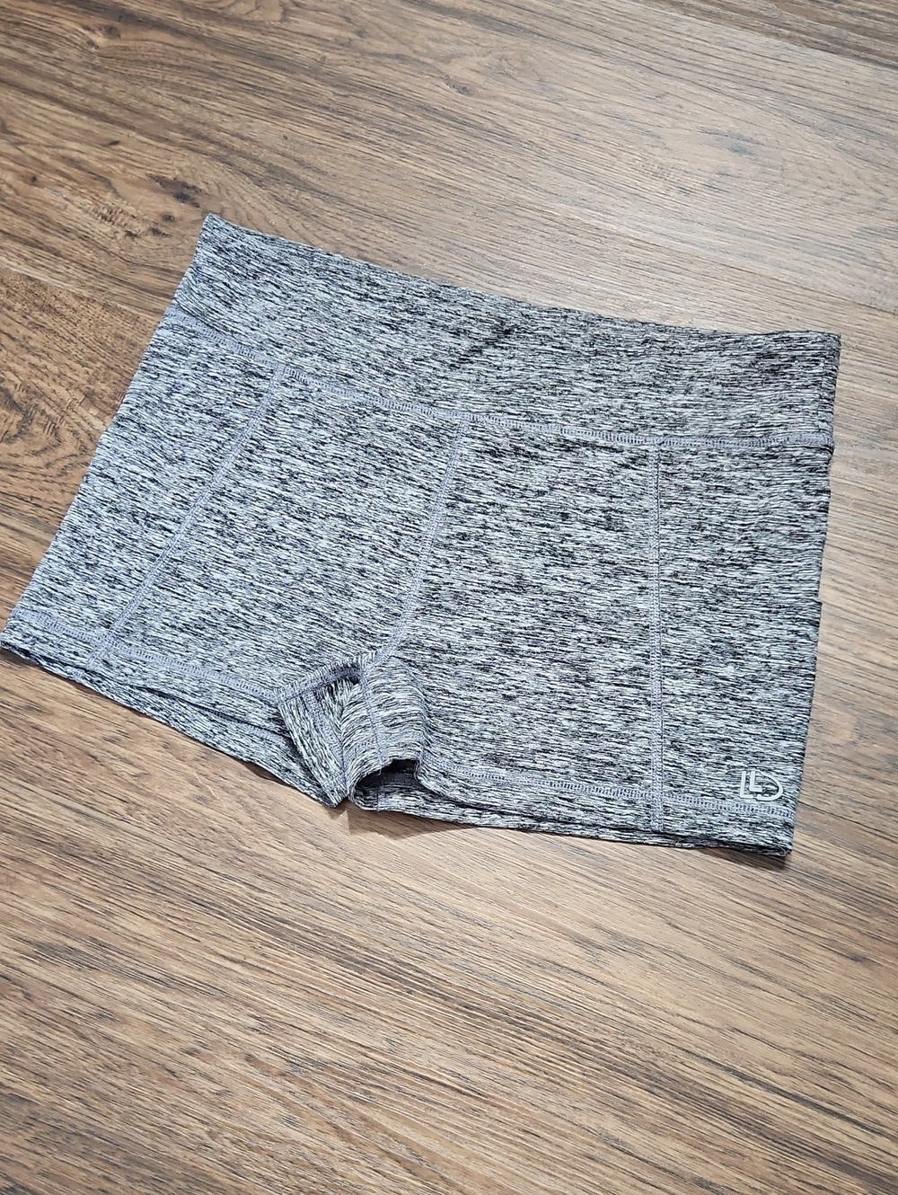 Aeropostale Live Love Dream Gray Athletic Compression Shorts Women's XL